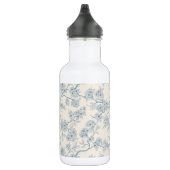 Bouteille D'eau Branches de fleurs de cerisier en bleu et blanc ca (Droite)