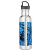 Bouteille D'eau Branches d'épinette recouvertes de cristaux de nei (Dos)