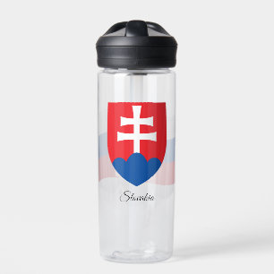 Bouteille D'eau Bras de Slovaquie, Drapeau, Slovaquie