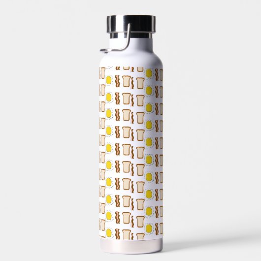 Bouteille D'eau Breakfast Pattern (Plage)