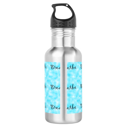 Bouteille d'eau Breathe-pexagon (Dos)