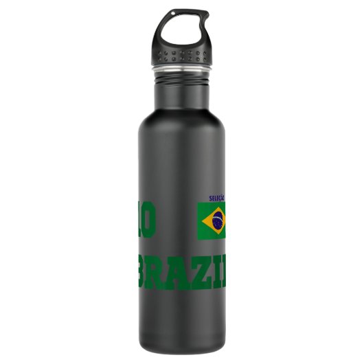 Bouteille D'eau Brésil Nr. 10 - Style Jersey - Seleção (Devant)