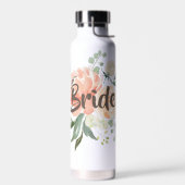 Bouteille D'eau Bride florale flush (Gauche)
