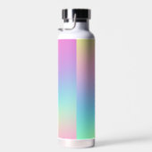 Bouteille D'eau Bridesmaid cadeaux pastel arc-en-ciel ombre person (Plage)