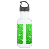 Bouteille D'eau Bright Green Water Droplets (Dos)