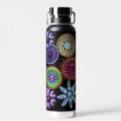 Bouteille D'eau Broches à bijoux éclatants style Vintage (Arrière)