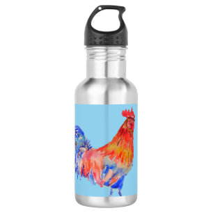 Bouteille D'eau Brochet rouge Poulets garçons Mens Water Botté