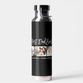 Bouteille D'eau Brochure moderne Script Best Papa Ever 3 Photo (Gauche)