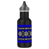 Bouteille D'eau Broderie bleue (Gauche)