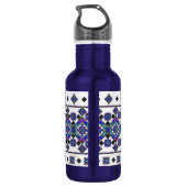 Bouteille D'eau Broderie bleue (Dos)
