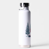 Bouteille D'eau Brontosaurus dinosaure de Noël (Plage)