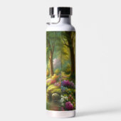 Bouteille D'eau Brook de printemps avec canards/fleurs (Plage)