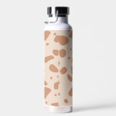 Bouteille d'eau Brown et crème tachetée (Plage)