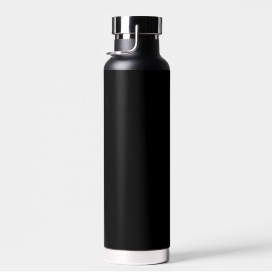 Bouteille D'eau Brown et or Libra signe zodiaque noir (Plage)