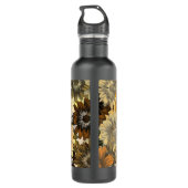 Bouteille D'eau Brown floral (Dos)