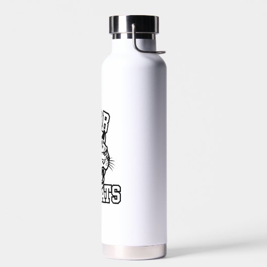 Bouteille d'eau Bruno isolée (Gauche)