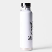 Bouteille d'eau Bruno isolée (Plage)