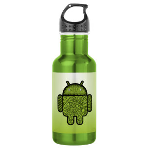 Bouteille D'eau Bubbles Doodle Character pour le robot Android™
