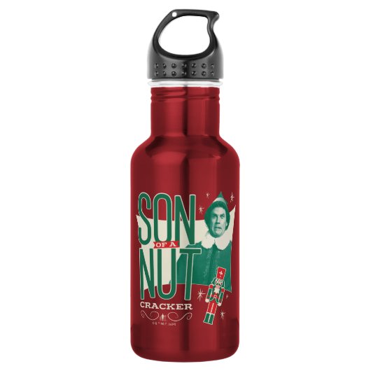 Bouteille D'eau Buddy, le Fils elfe d'un Noisette (Devant)