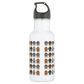 Bouteille D'eau Bulldog (Dos)