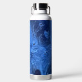 Bouteille D'eau Bulles de peinture bleue (Plage)