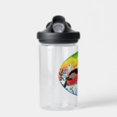 Bouteille D'eau Bullfinch Bird (Avant)