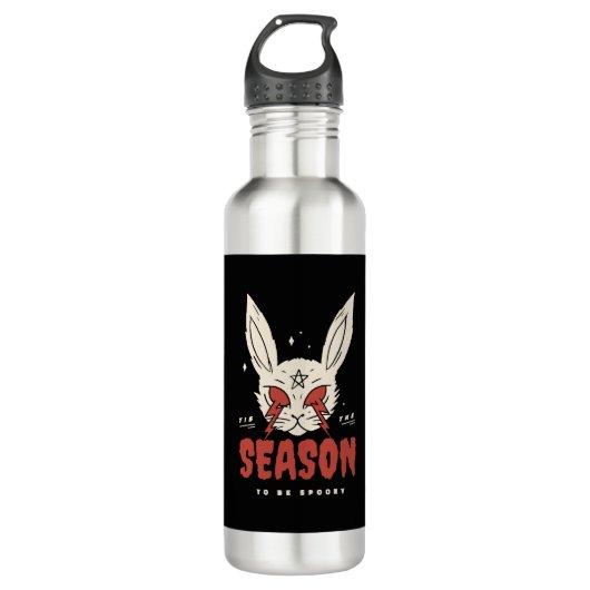 Bouteille D'eau Bunny Halloween (Devant)