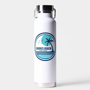Bouteille D'eau Burkes Beach Caroline du Sud Palm Tree Birds