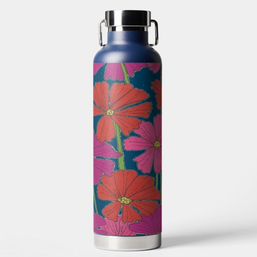 Bouteille D'eau Bushel of Bright Cosmos (Avant)