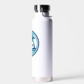 Bouteille D'eau Cabretta Beach Georgia Palm Tree Birds (Gauche)