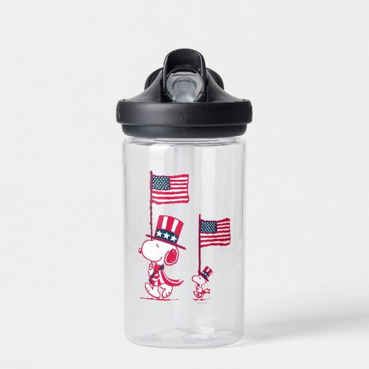 Bouteille D'eau cacahuètes | American Summer Old Glory (Avant)