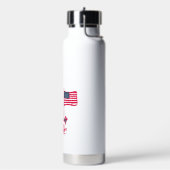Bouteille D'eau cacahuètes | American Summer Old Glory (Gym)
