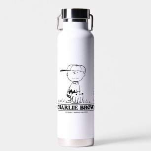 Bouteille D'eau cacahuètes   Charlie Brown Jouer à la balle