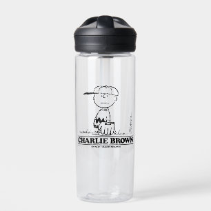Bouteille D'eau cacahuètes   Charlie Brown Jouer à la balle