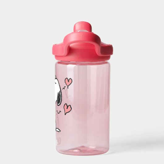 Bouteille D'eau cacahuètes | Coeurs de snoopy (Salle de sport)
