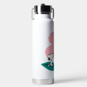 Bouteille D'eau cacahuètes | Illustration Nature Rose Flower (Salle de sport)