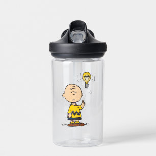 Bouteille D'eau cacahuètes L'idée de l'ampoule de Charlie Brown