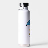 Bouteille D'eau cacahuètes | Parapluie bleu Woodstock (Plage)