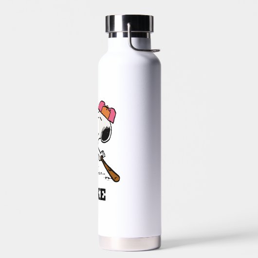 Bouteille D'eau cacahuètes | Snoopy at Bat (Gauche)