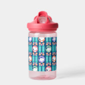 Bouteille D'eau cacahuètes | Snoopy Dark Blue Deco Dreams Motif (Avant)