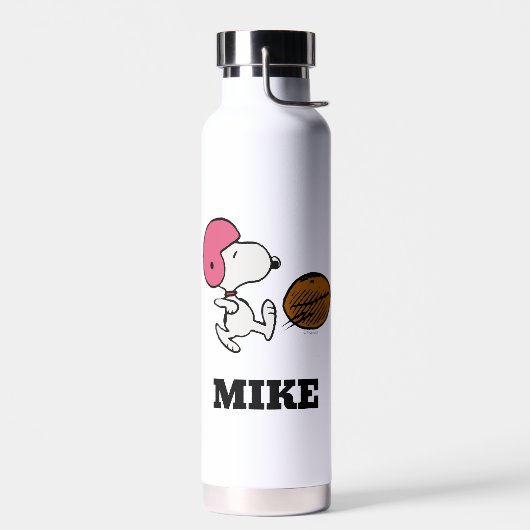 Bouteille D'eau cacahuètes | Snoopy Football Kicker (Gauche)