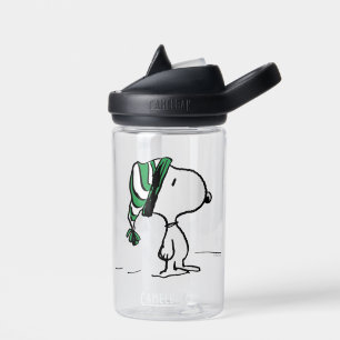 Bouteille D'eau cacahuètes   Snoopy Green Casquette de neige