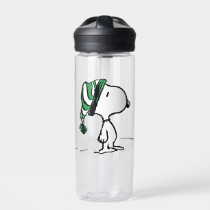 Bouteille D'eau cacahuètes   Snoopy Green Casquette de neige