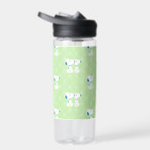 Bouteille D'eau cacahuètes | Snoopy Green Deco Dreams Motif (Droite)
