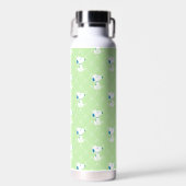 Bouteille D'eau cacahuètes | Snoopy Green Deco Dreams Motif (Avant)