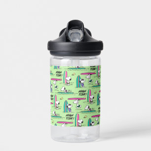 Bouteille D'eau cacahuètes Snoopy Ocean High Tide Motif