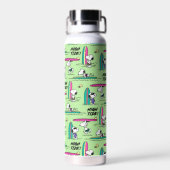 Bouteille D'eau cacahuètes | Snoopy Ocean High Tide Motif (Arrière)