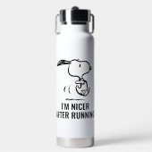 Bouteille D'eau cacahuètes | Snoopy Running (Salle de sport)