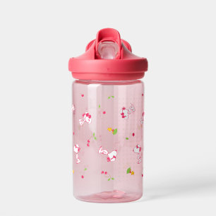Bouteille D'eau cacahuètes   Snoopy & Woodstock Cherry Motif
