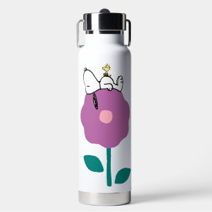 Bouteille D'eau cacahuètes Snoopy & Woodstock Flower Whististle